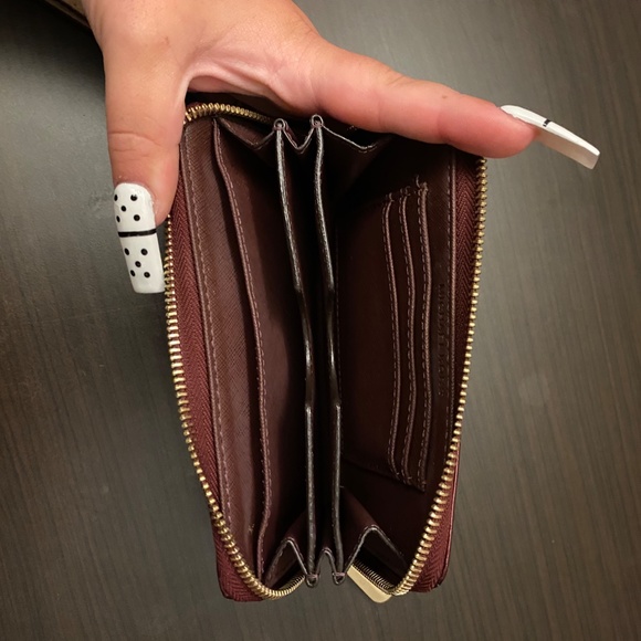 Michael Kors Maroon Wristlet - Picture 4 of 4